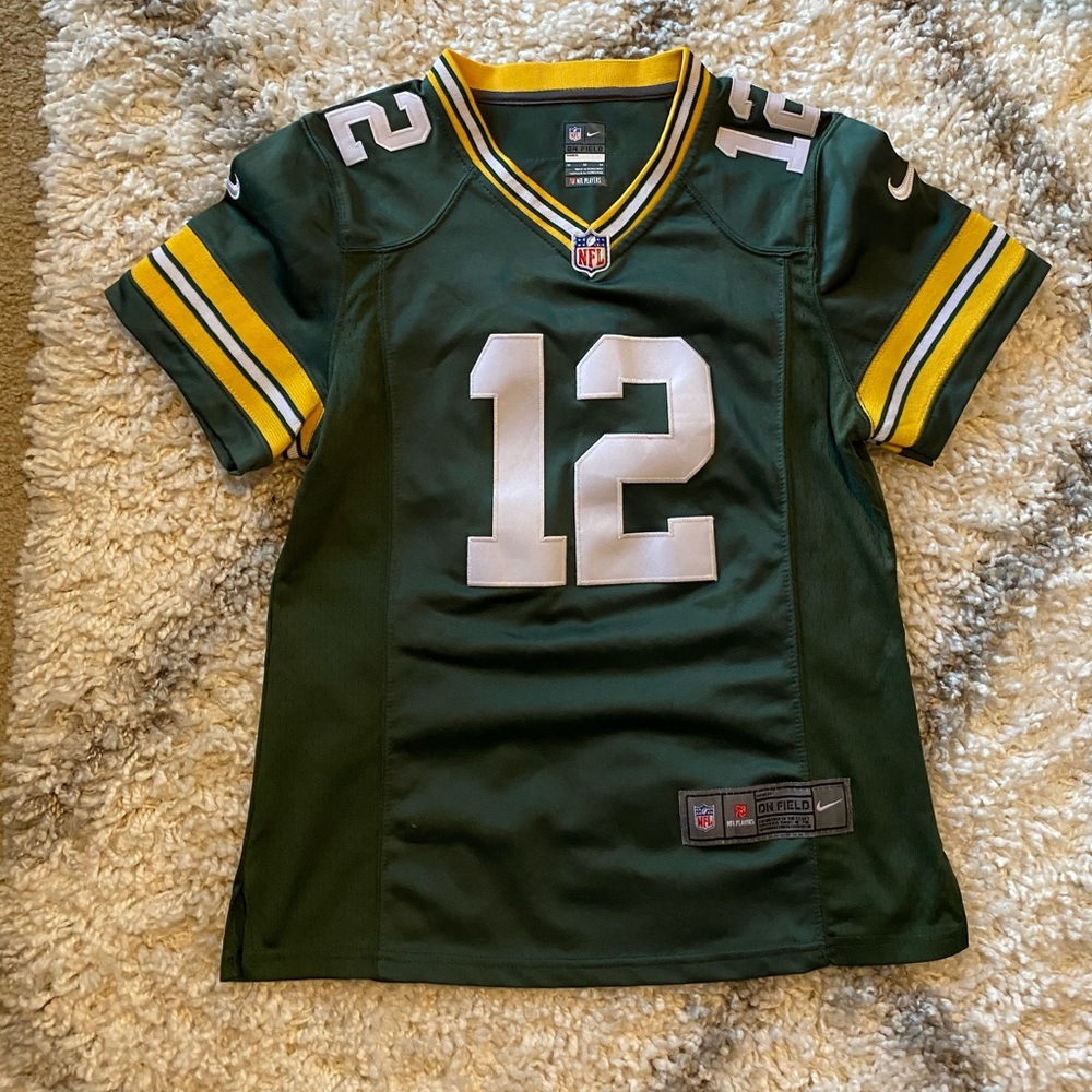 VGUC Nike Women Rodgers Green Bay Packers Jersey M
